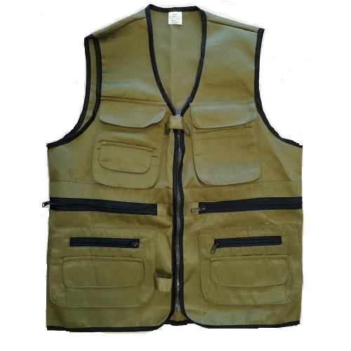 Жилет рыболовный тк. Палатка Хаки