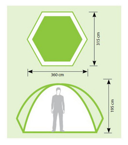 Тент-шатер автоматический Norfin Lund NF 