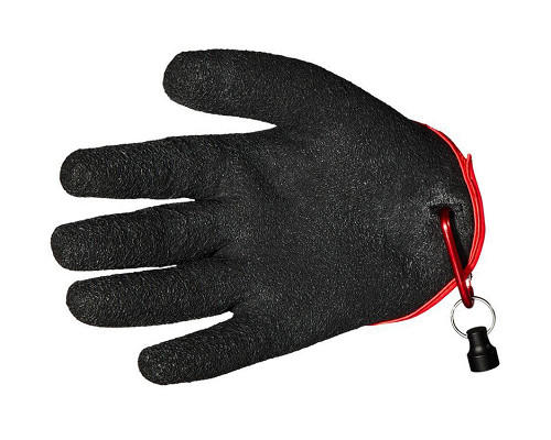 Перчатки Lucky John BBS обрезиненные для захвата рыбы 