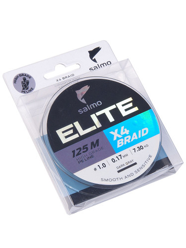 Леска плетёная Salmo Elite х4 Braid 125/017