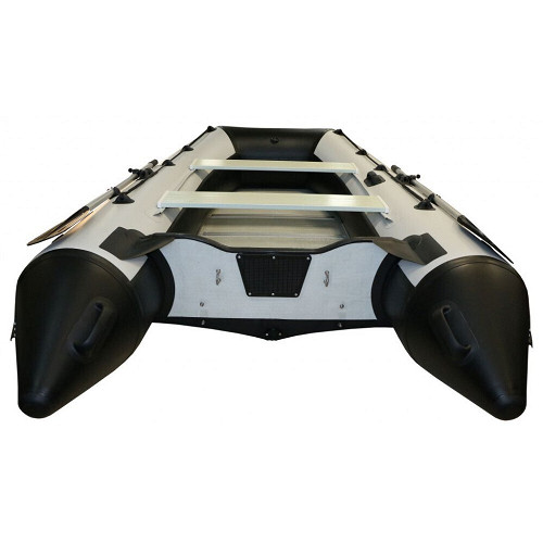 Лодка Polar Bird Merlin PB-385M Черно-белая